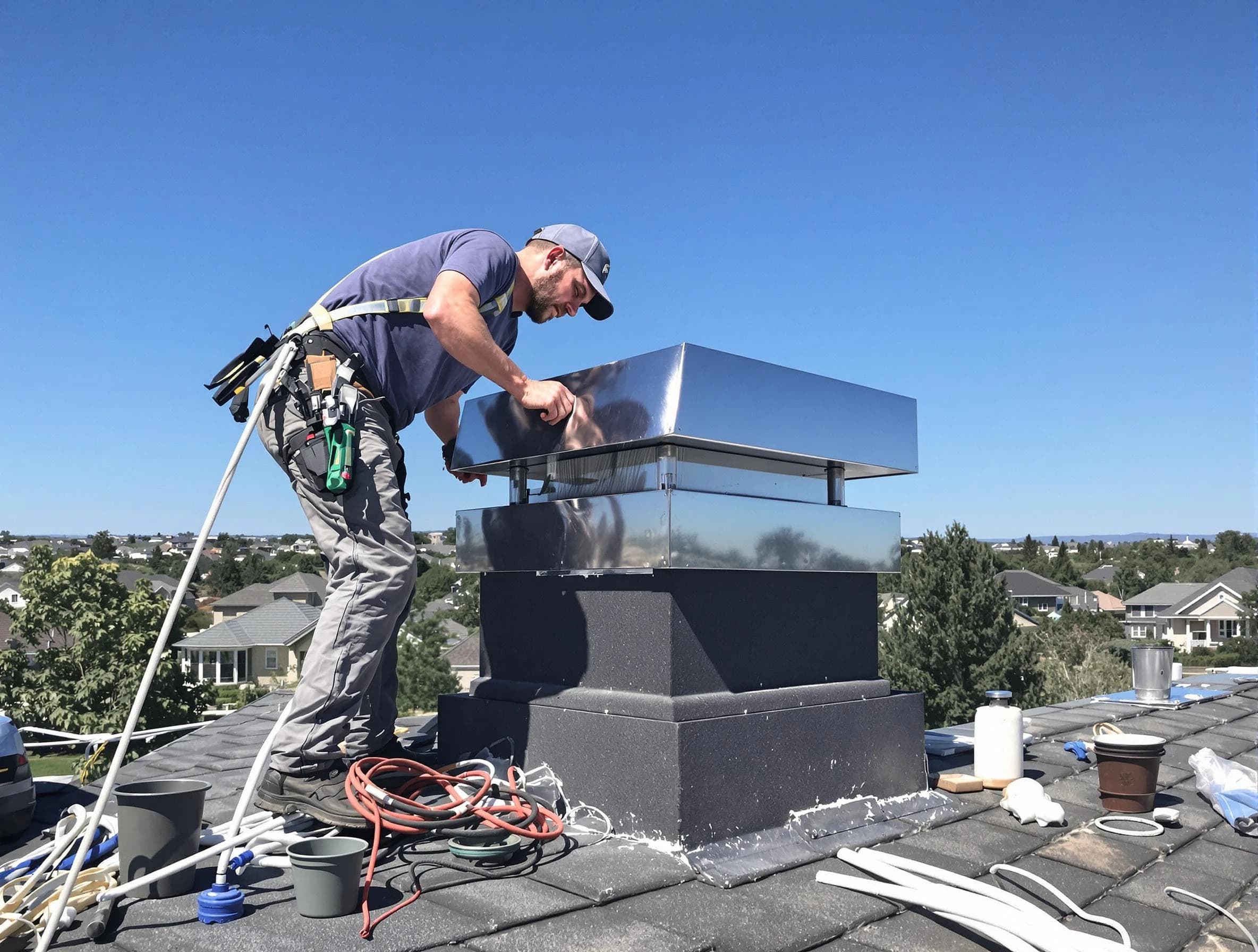 Chimney Cap Services service in North Providence, RI